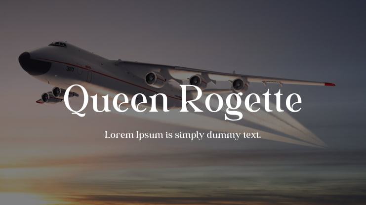 Queen Rogette Font