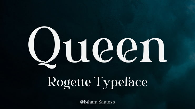 Queen Rogette Font