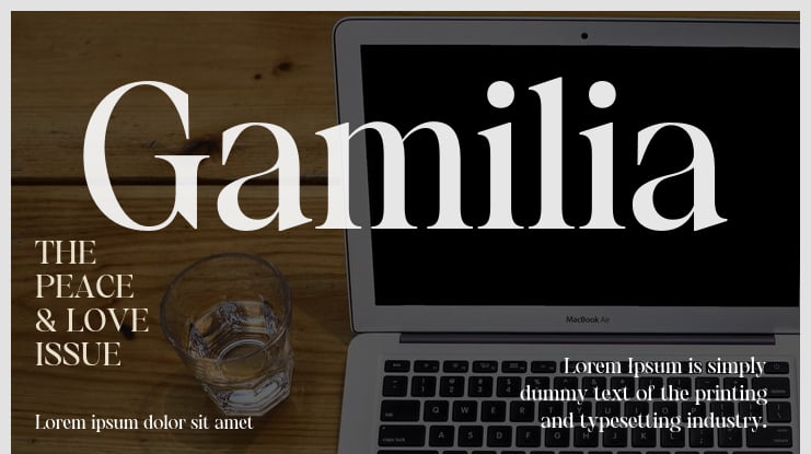 Gamilia Font