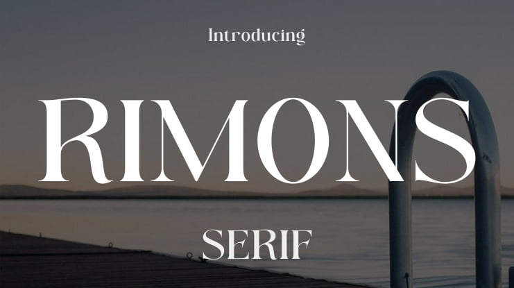 RIMONS Font