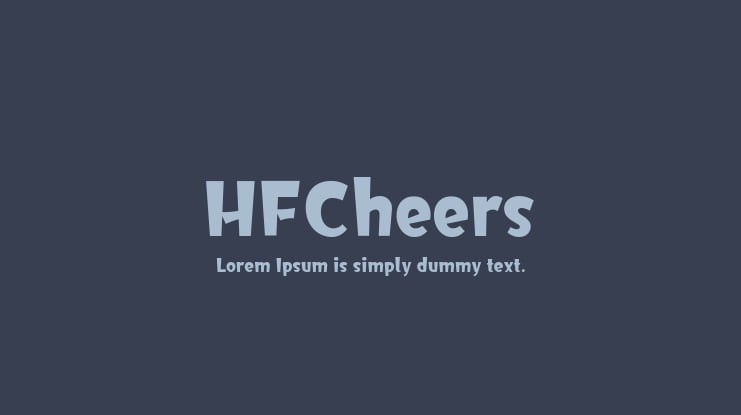 HFCheers Font