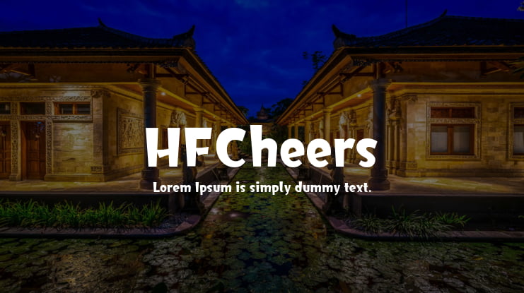 HFCheers Font