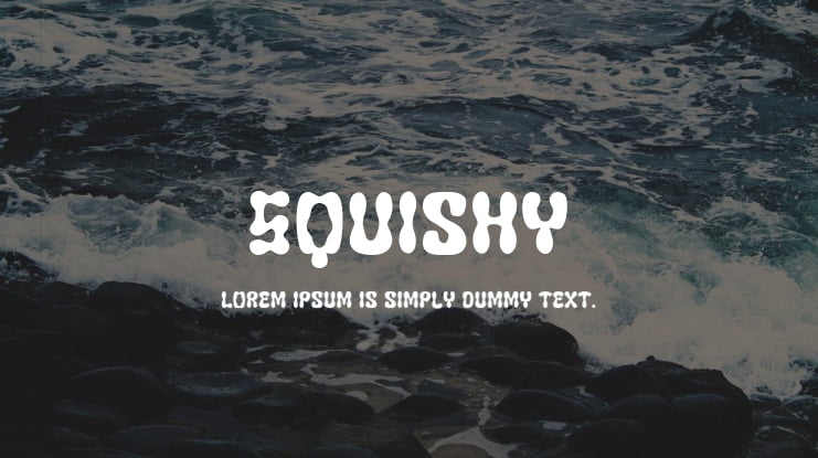 Squishy Font