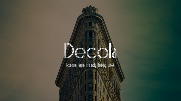 Decola Font