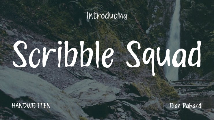 Scribble Squad Font