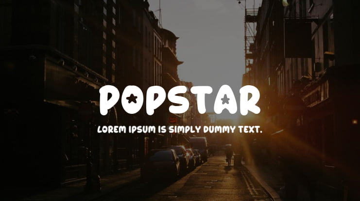 Popstar Font