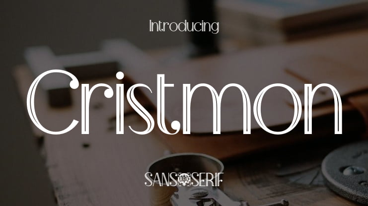 Cristmon Font Family