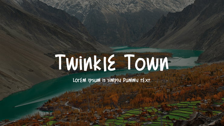 Twinkle Town Font