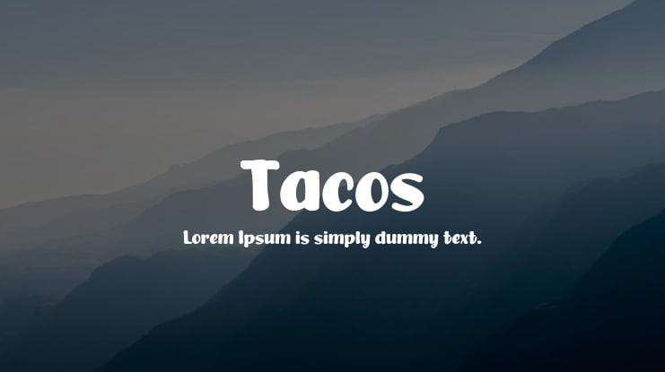 Tacos Font