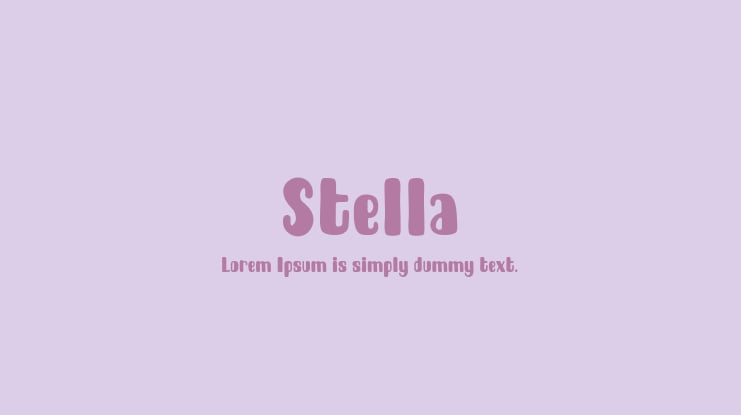 Stella Font