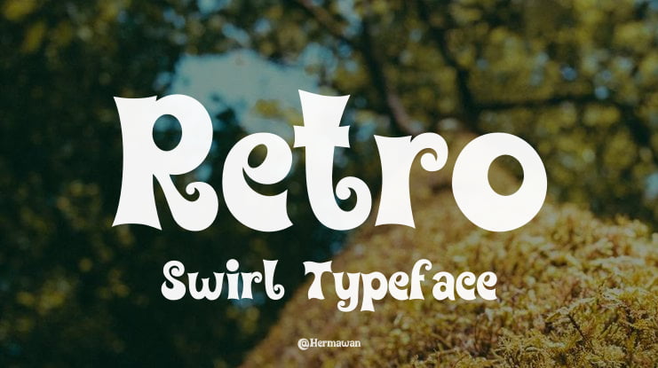 Retro Swirl Font