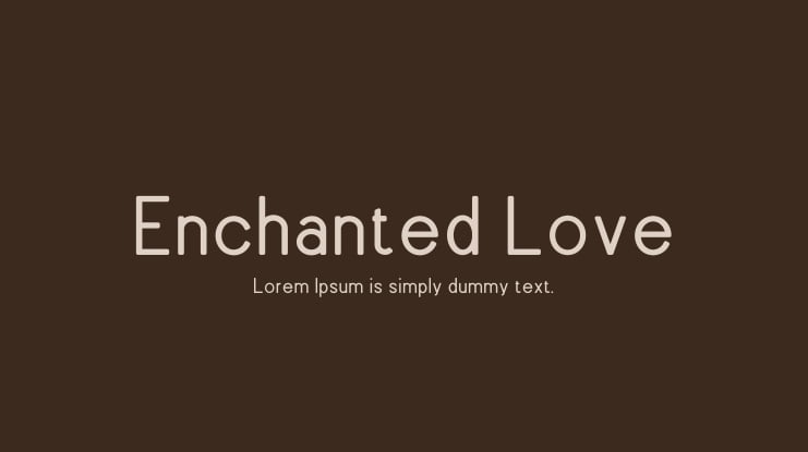 Enchanted Love Font