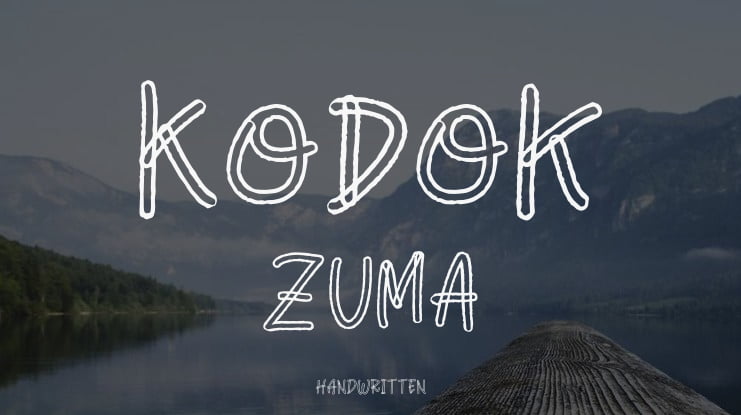 Kodok Zuma Font