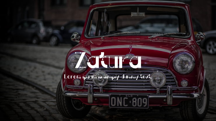 Zatura Font