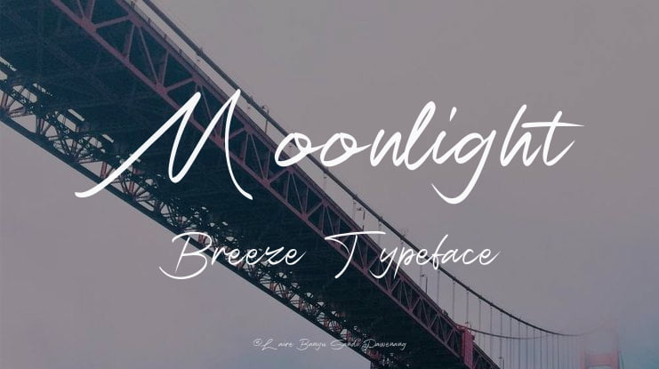 Moonlight Breeze Font