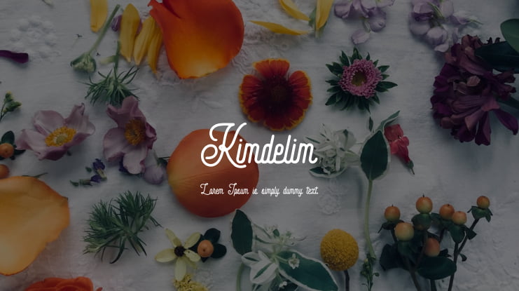 Kimdelim Font