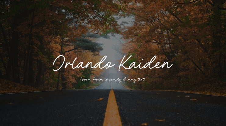 Orlando Kaiden Font