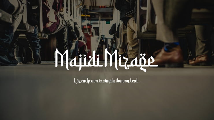 Majidi Mirage Font Family