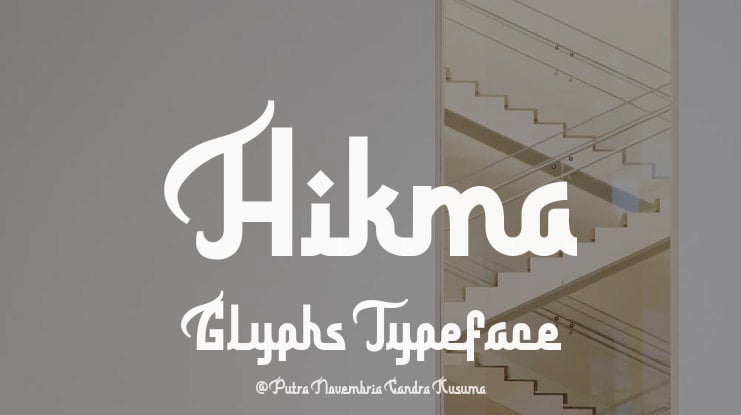 Hikma Glyphs Font