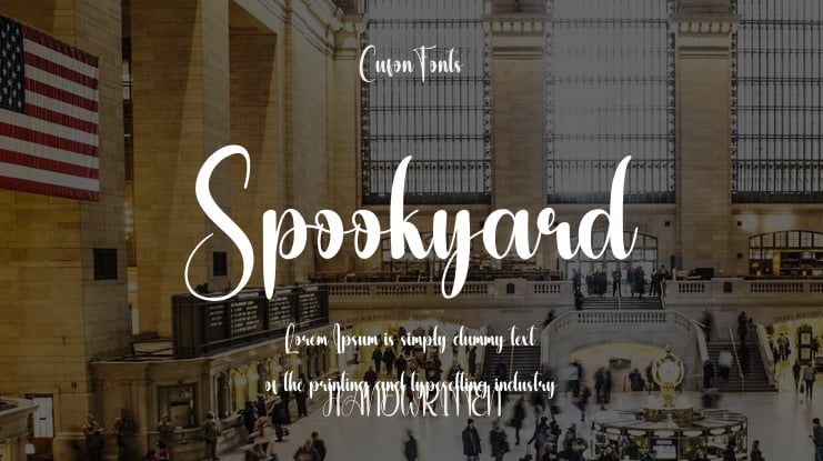 Spookyard Font