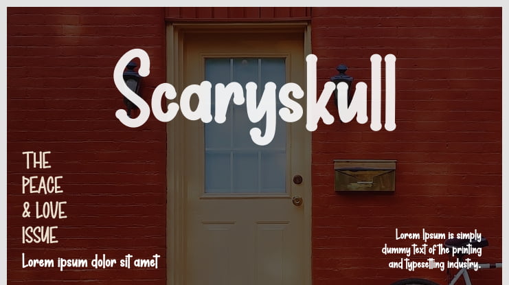 Scaryskull Font