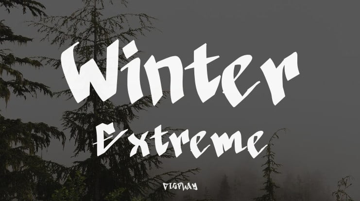 Winter Extreme Font