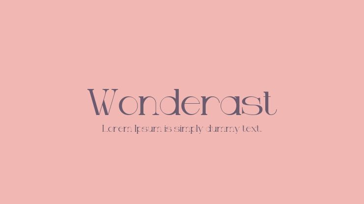 Wonderast Font