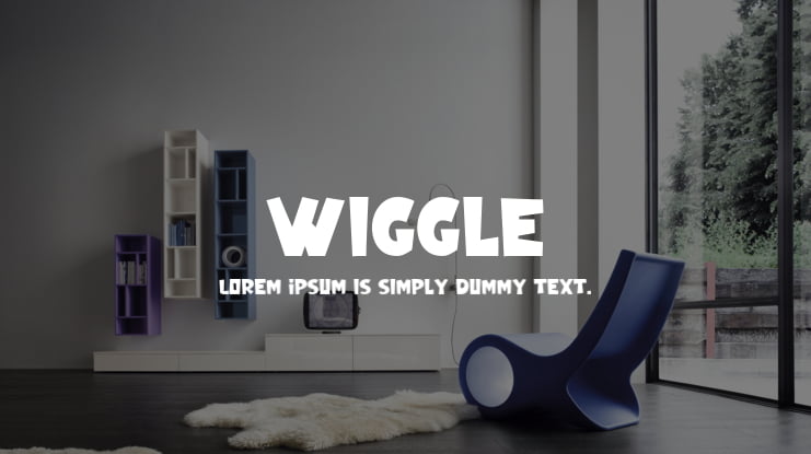 Wiggle Font