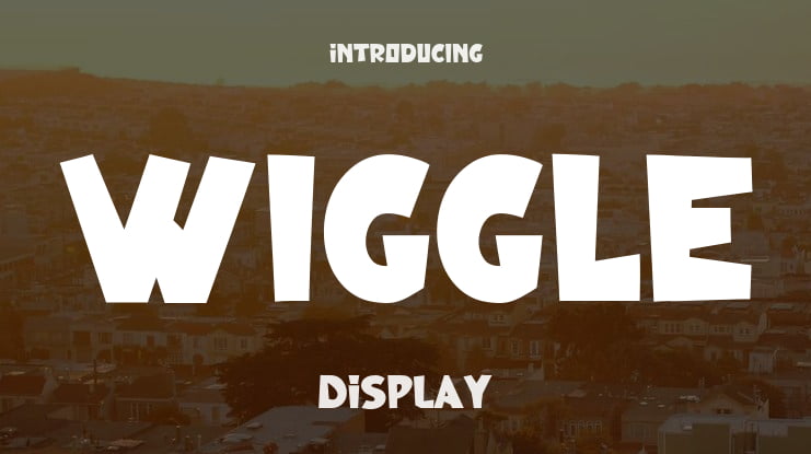 Wiggle Font