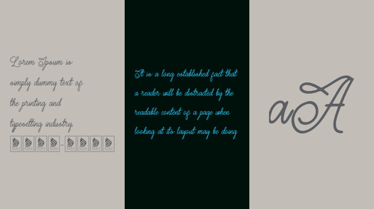 Threads Medalist Font