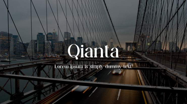 Qianta Font