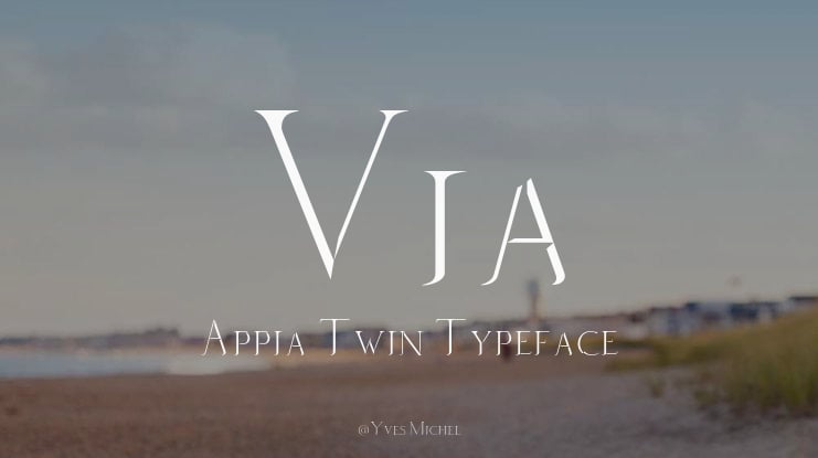 Via Appia Twin Font