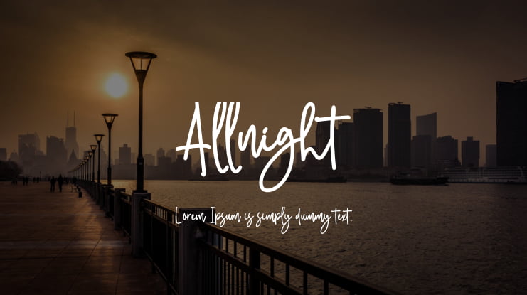 Allnight Font