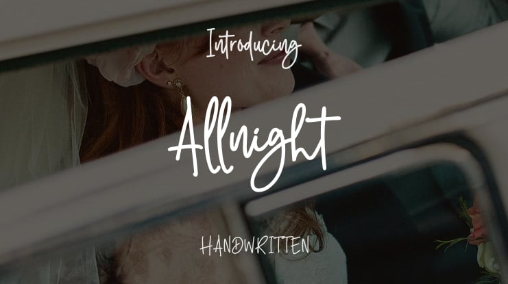 Allnight Font