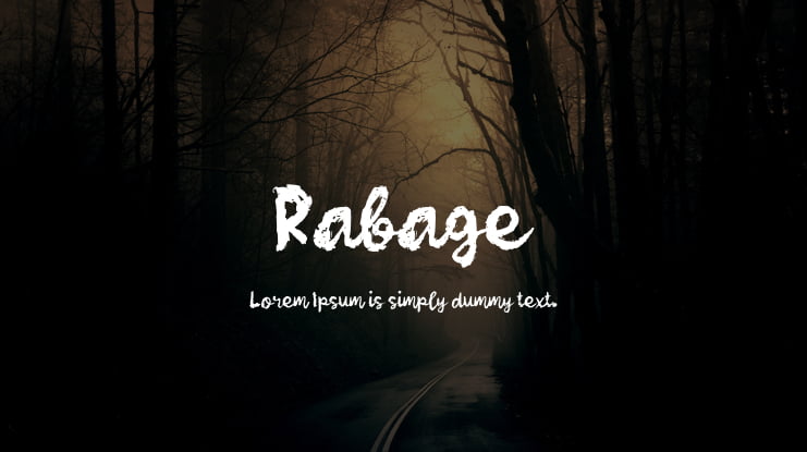 Rabage Font