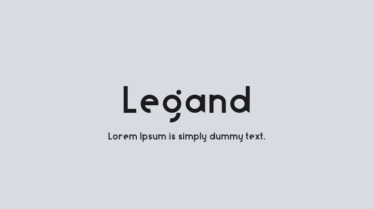 Legand Font