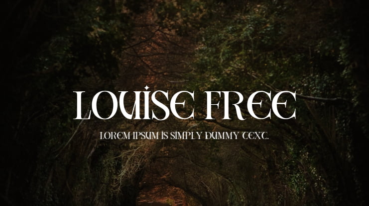 Louise Free Font