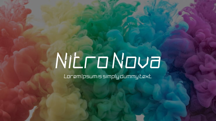 Nitro Nova Font Family