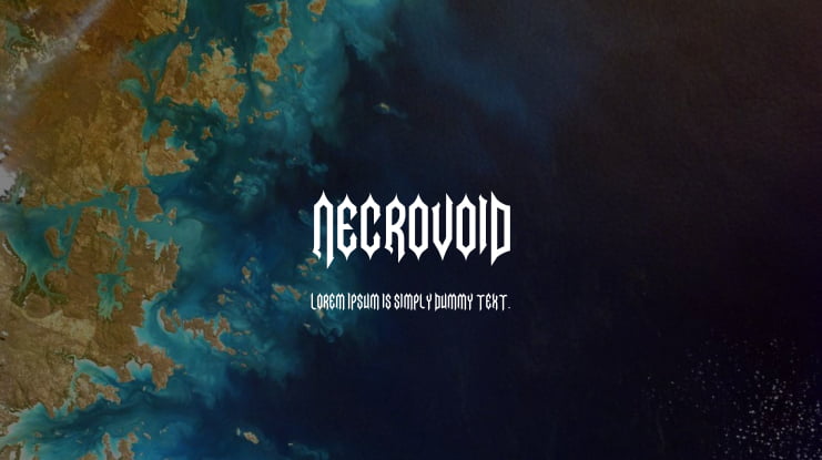 Necrovoid Font Family