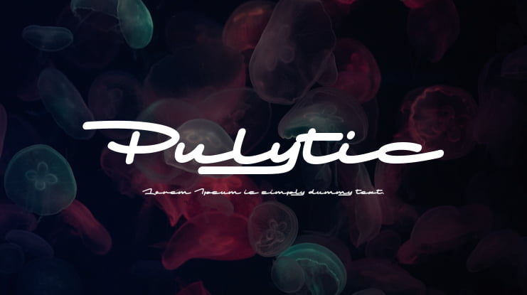 Pulytic Font