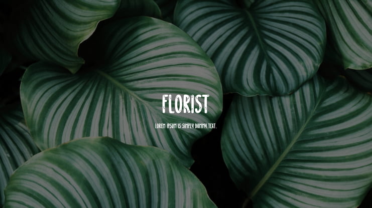 Florist Font