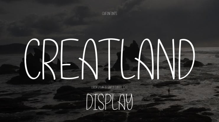 Creatland Font