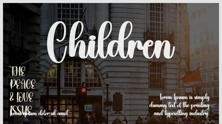 Children Font