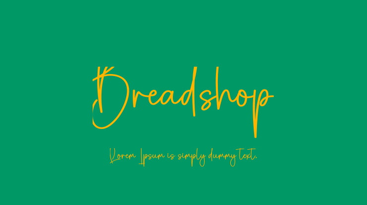 Breadshop Font