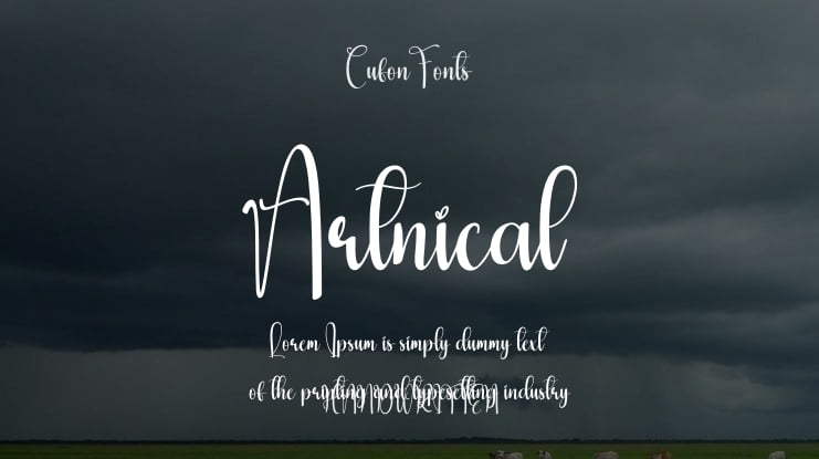 Artnical Font