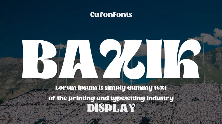 BAXIK Font