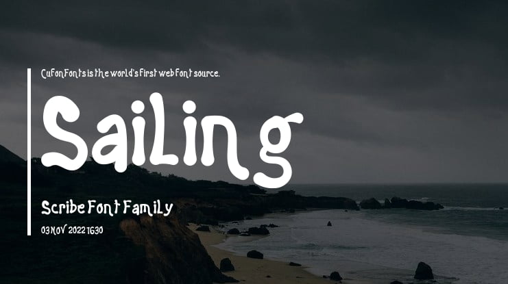 Sailing Scribe Font Family