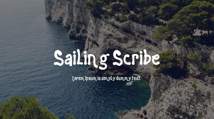 Sailing Scribe Font Family