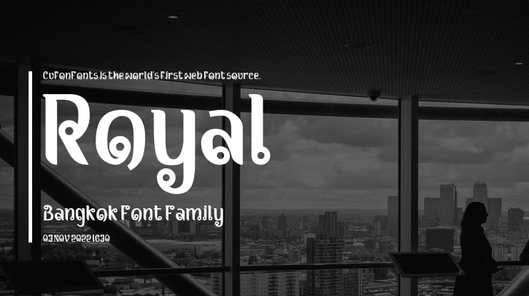 Royal Bangkok Font Family