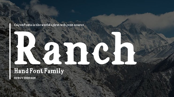 Ranch Hand Font Family